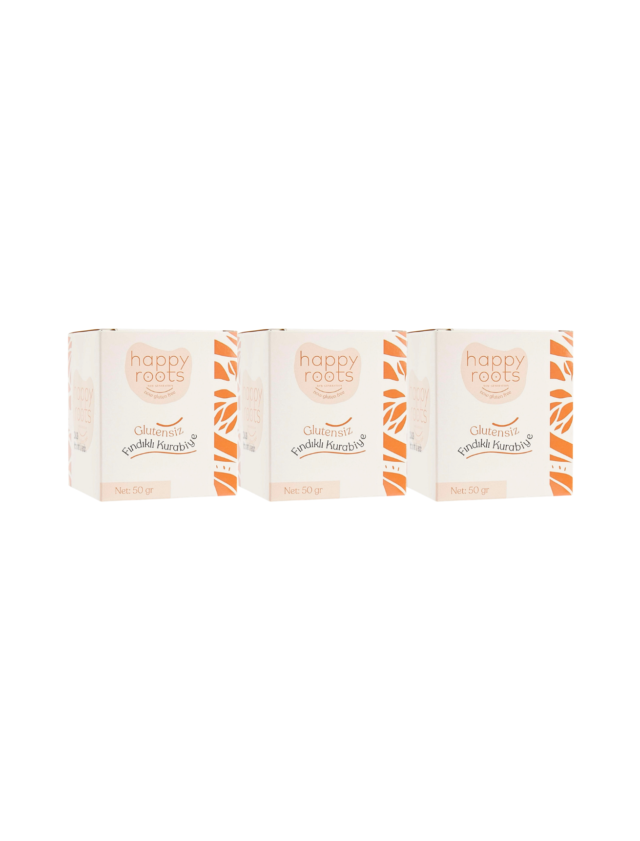 Glütensiz Fındıklı Kurabiye 3x50g Ekonomik Paket