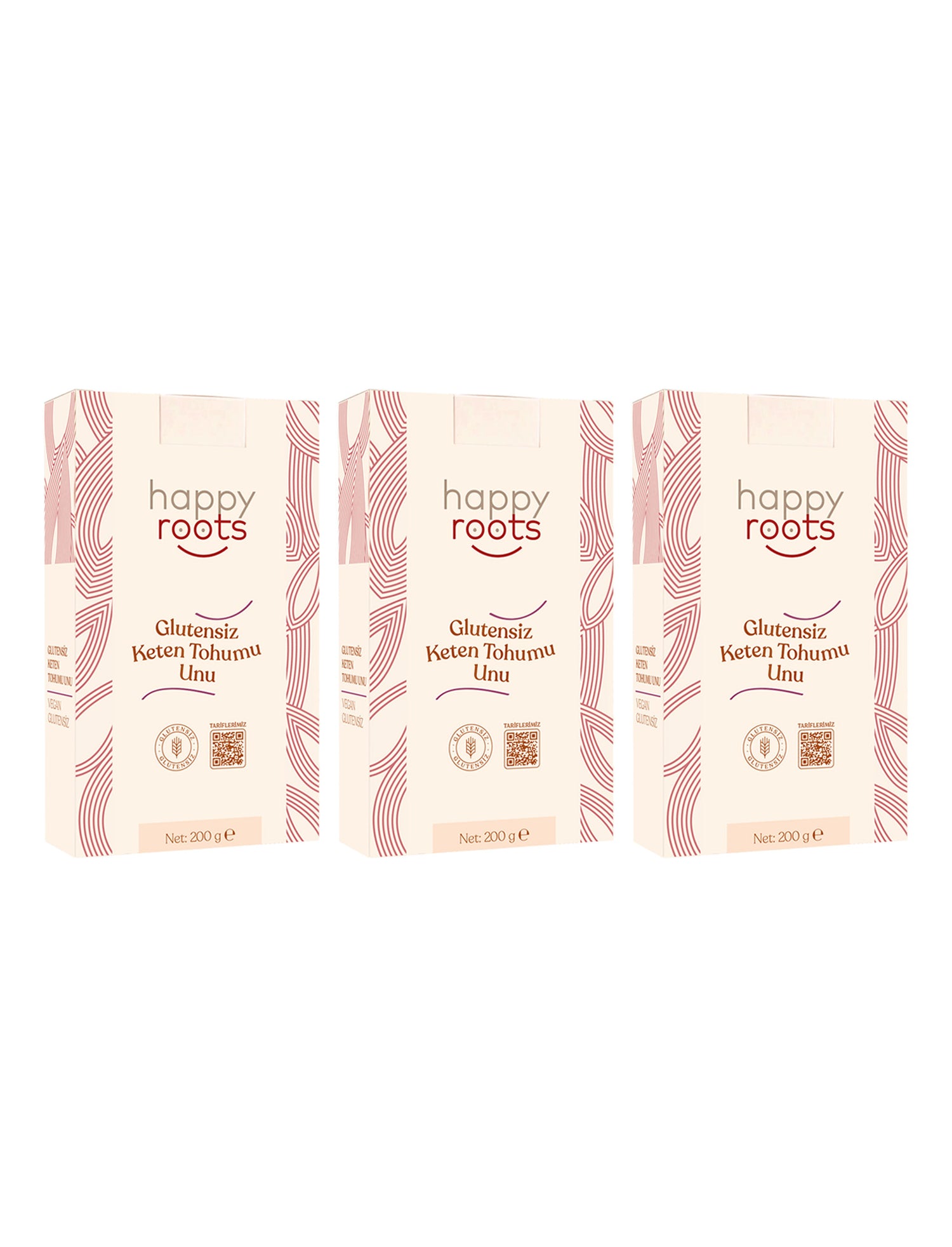 Glütensiz Keten Tohumu Unu 3x200g Ekonomik Paket