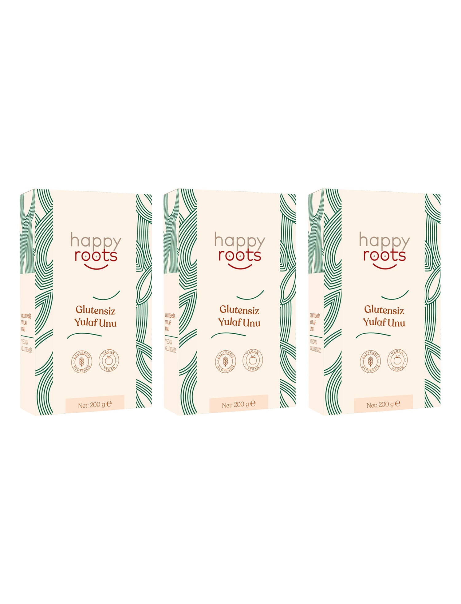 Glütensiz Yulaf Unu 3x200g Ekonomik Paket