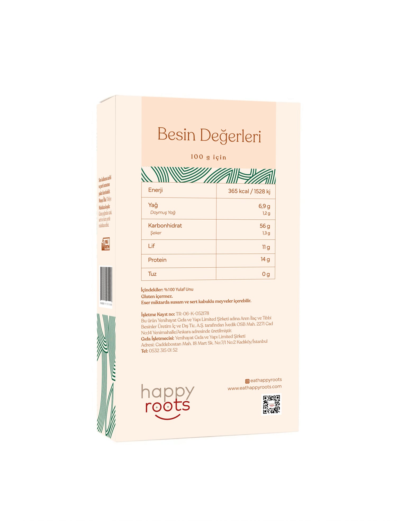 Glütensiz Yulaf Unu 200g