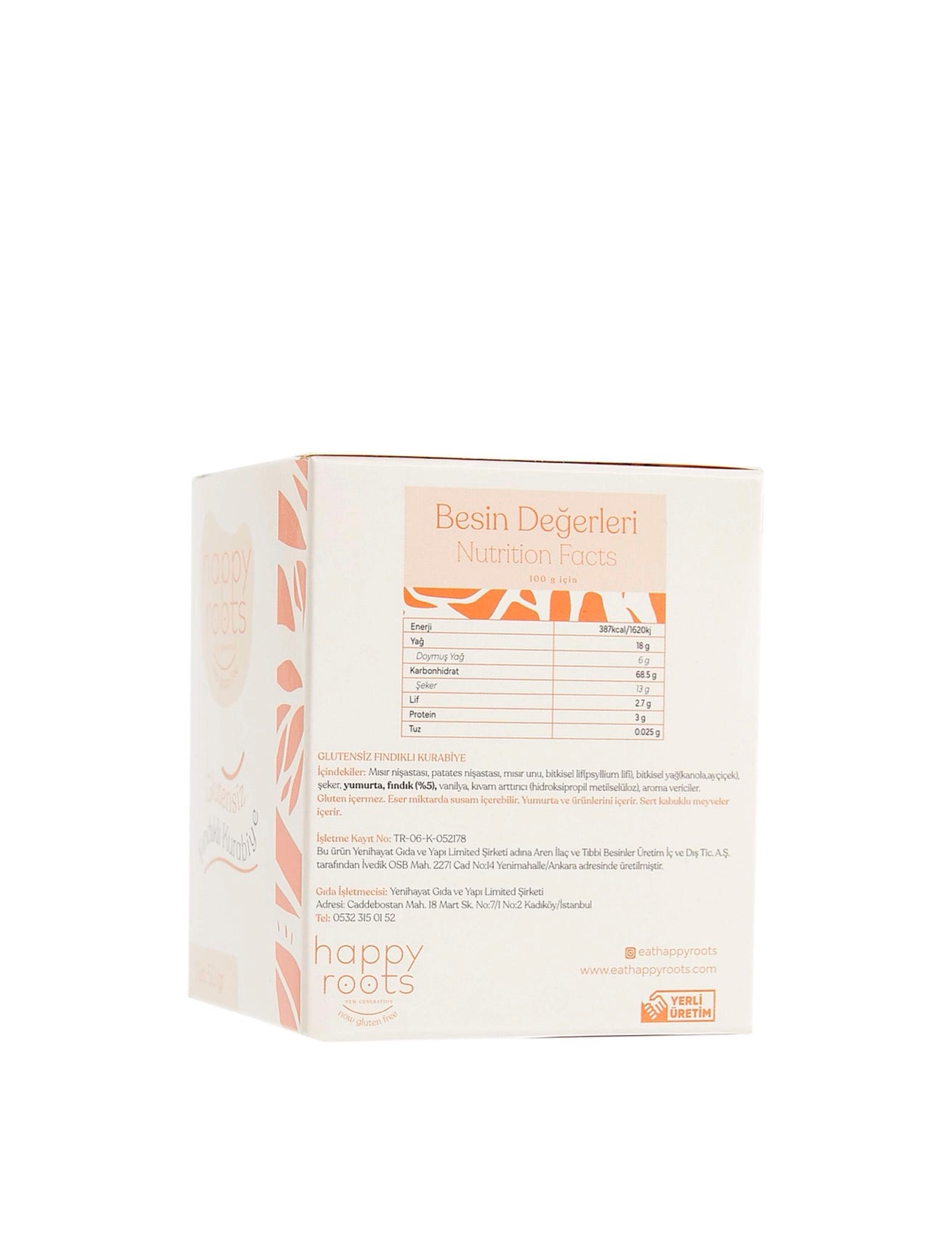 Glutensiz Fındıklı Kurabiye